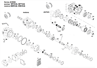 Гидромотор MMV 046 Sauer Danfoss (М46-4010)