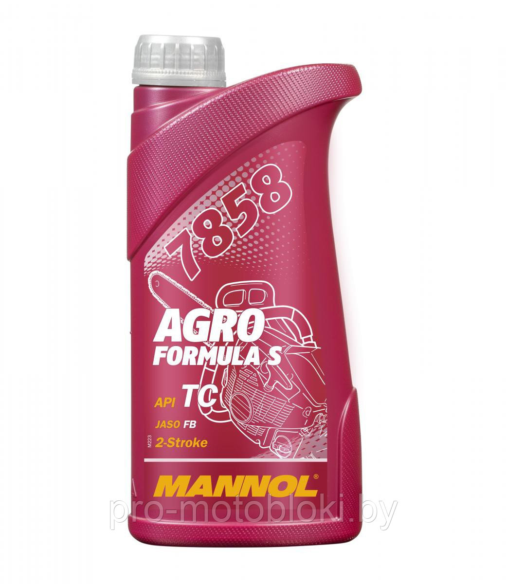 Масло моторное 7858 Mannol Agro Formula S AP TC для 2-тактных двигателей