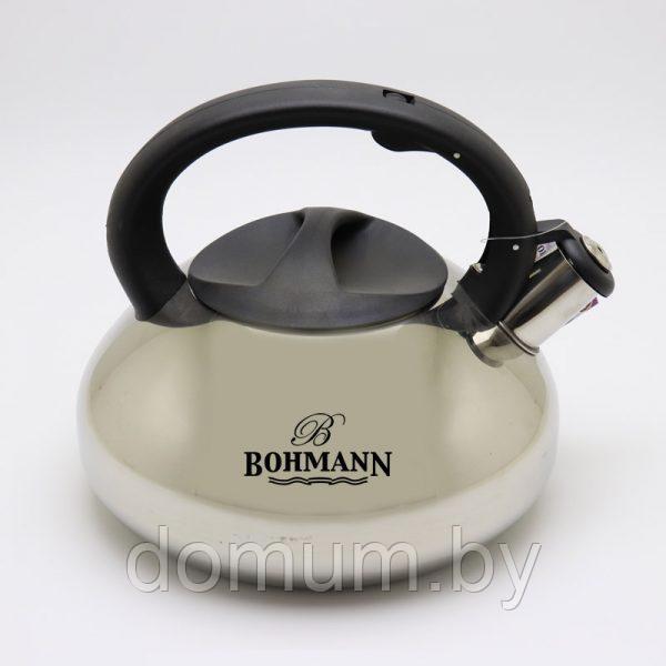 Чайник со свистком нерж. сталь 3.5л Bohmann BH-9975 - фото 1 - id-p183479455