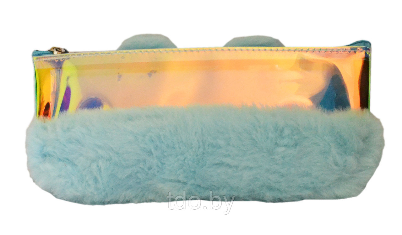 Пенал-косметичка Мягкие ушки, цвет: голубой - фото 4 - id-p183489883