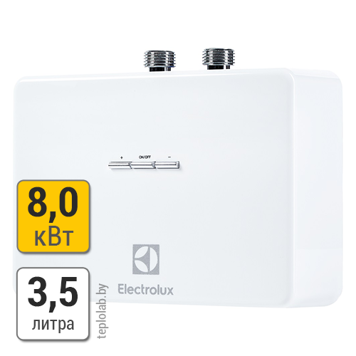 Electrolux NPX 8 Aquatronic Digital PRO водонагреватель проточный, 8,0 кВт - фото 1 - id-p183475575