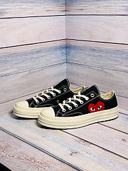 Кеды Converse X Comme des Garcons Play чёрные