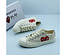 Кеды Converse X Comme des Garcons Play белые низкие, фото 2