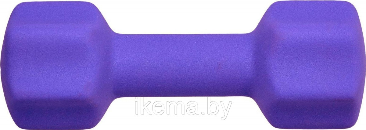Гантель неопреновая, 4 кг, фиолетовая - фото 3 - id-p183501400