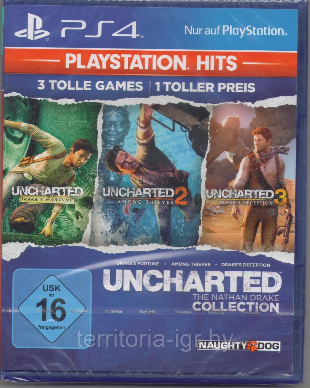 Uncharted: The Nathan Drake Collection (PlayStation Hits) [PS4] (EU pack, RU subtitles) - фото 1 - id-p92873139