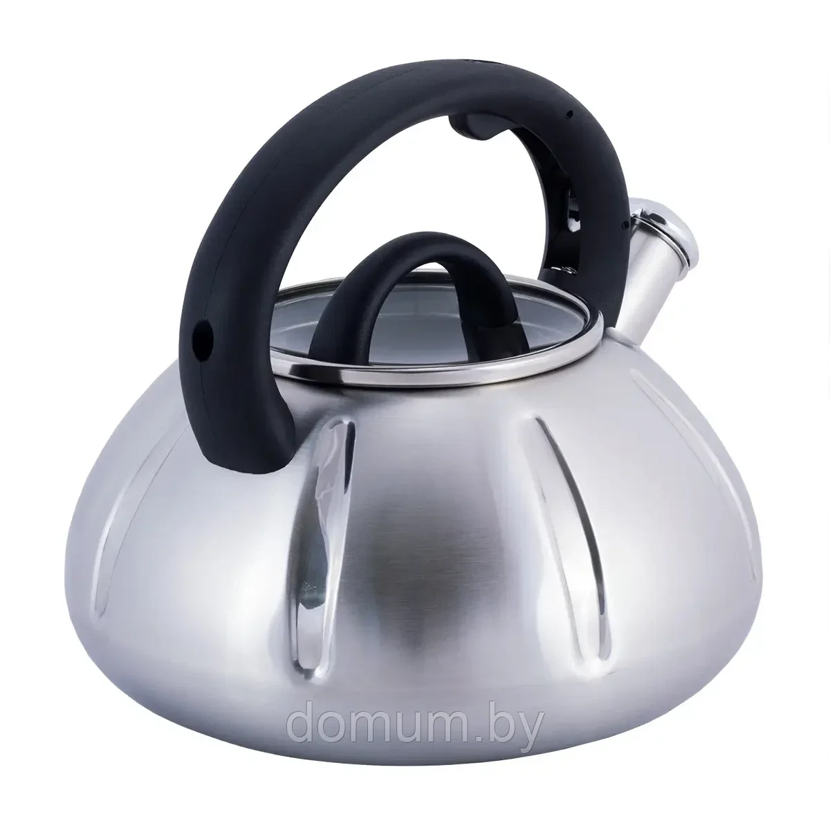 Чайник со свистком Kamille 3л нержавеющая сталь для индукции KM-0671A - фото 7 - id-p183502800