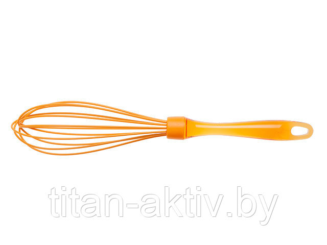 Венчик силиконовый, 23 х 5 см, оранжевый, PERFECTO LINEA - фото 1 - id-p183501296