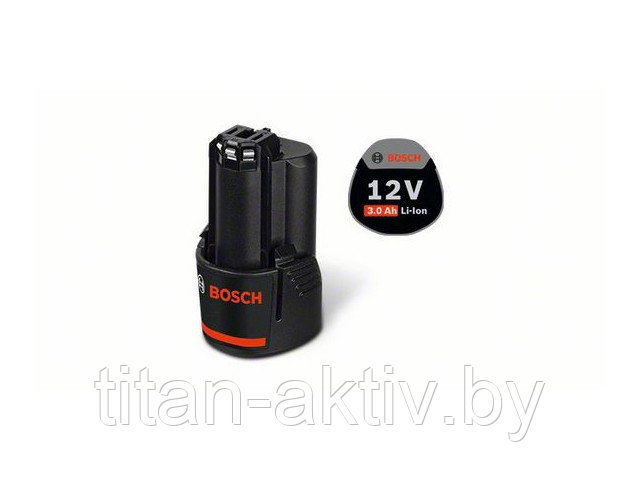 Аккумулятор BOSCH GBA 12V 12.0 В, 3.0 А/ч, Li-Ion - фото 1 - id-p183501726