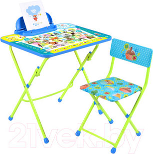 Комплект мебели с детским столом Ника  КУ2/ПА Пушистая азбука