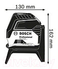 Лазерный нивелир Bosch  GCL 2-50 Professional, фото 6
