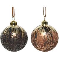 Набор шаров DECORIS 60264 Antique Bubble, 8 см, 3 шт