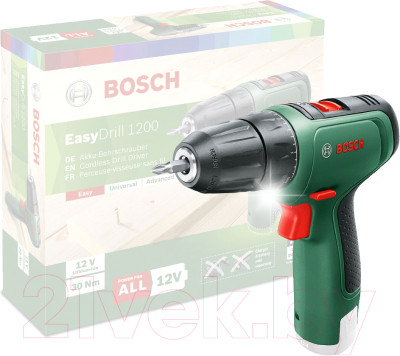 Аккумуляторная дрель-шуруповерт Bosch EasyDrill 1200