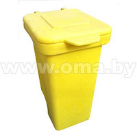 Контейнер для мусора 240л желтый