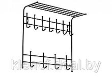 Вешалка настенная Ника ВПТ11 черный