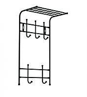 Вешалка настенная Ника ВПТ5 черная