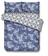 Комплект постельного белья Domoletti Синие цветы, 200х220 50х70, арт.PC5