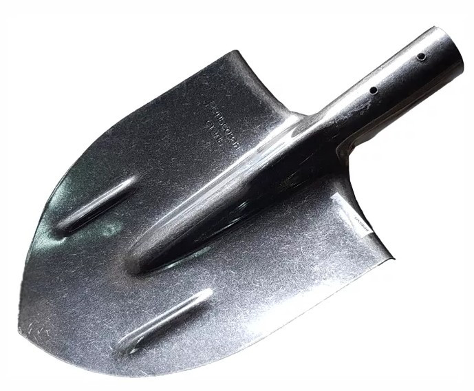 Лопата штыковая ЛКО рельсовая сталь б/ч - фото 1 - id-p183527154