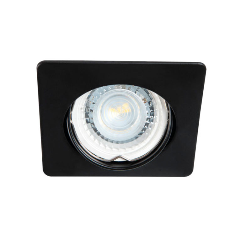 Кольцо декоративное для точечного светильника Kanlux NESTA DTL-B квадрат, матовый чёрный 26750 - фото 1 - id-p183529121