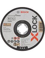 Круг отрезной 125х1x22.2 мм Bosch X-LOCK Standard for Inox (2608619262)