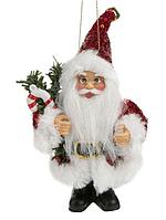 Новогодняя подвесная фигурка Дед Мороз (красный), 9x5x13см, 86569