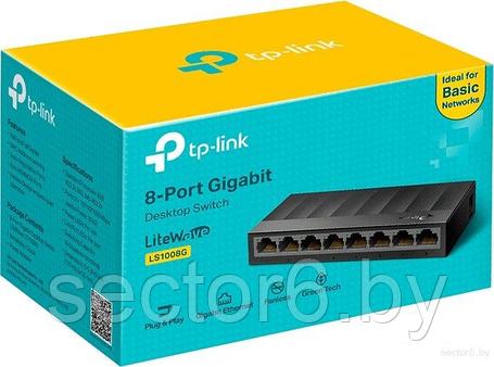 Коммутатор TP-Link LS1008G, фото 2