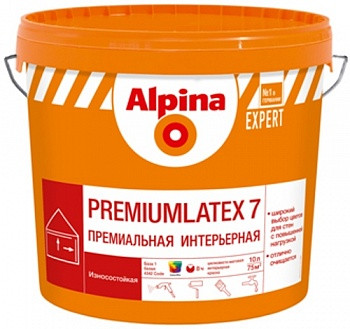 Краска Alpina Expert Premiumlatex 7. База 1 (10л) - фото 1 - id-p183528412
