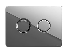 Кнопка ACCENTO для инсталляции AQUA 50 Cersanit арт.60165 пневматич. пластик хром глянц.