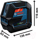Лазерный нивелир Bosch  GCL 2-50 G, фото 2