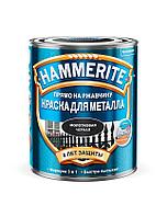 Краска Hammerite Молотковая (750мл, черный)