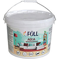 Краска Full Aqua интерьерная (2.5л, белый матовый)