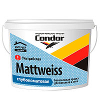 Краска CONDOR Mattweiss (7.5кг, белый)