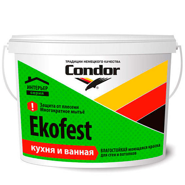 Краска CONDOR Ekofest TR (3кг) - фото 1 - id-p183528546