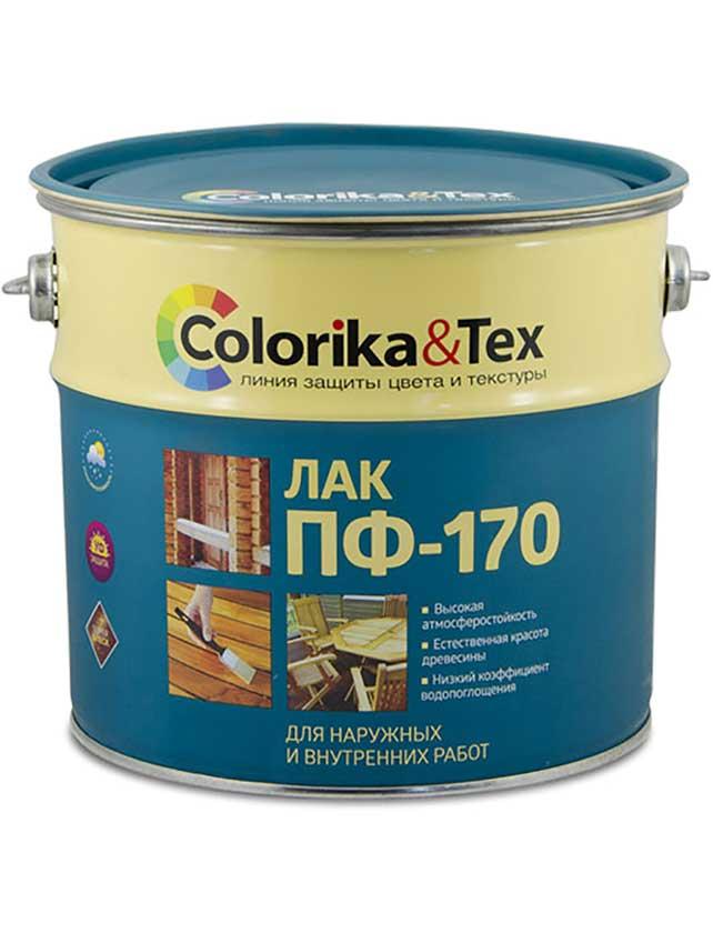 Лак алкидный Colorika Tex ПФ-170 глянцевый, 2,5кг - фото 1 - id-p183527715