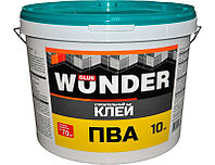 Клей ПВА строительный WUNDER, 10 кг