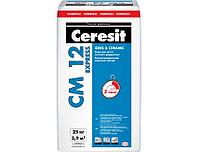 Клей для плитки Ceresit CM 12 Express 25 кг