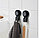 IKEA/  ТИСКЕН крючок с присоской, черный  2шт, фото 3