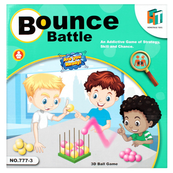 Настольная игра "Bounce battle" (Битва бросков) - фото 1 - id-p183540776