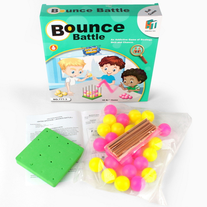 Настольная игра "Bounce battle" (Битва бросков) - фото 3 - id-p183540776