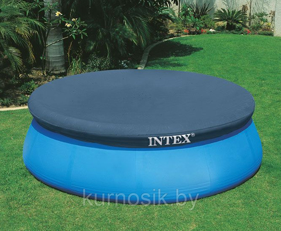 Тент-чехол Intex 28020 на надувной круглый бассейн 244 см