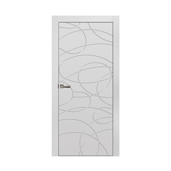 Межкомнатная дверь с покрытием эмаль Граффити 9 - фото 1 - id-p94812935