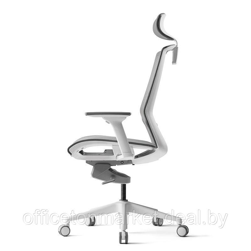 Кресло для руководителя BESTUHL "J15", сетка, пластик, серый - фото 3 - id-p183547993
