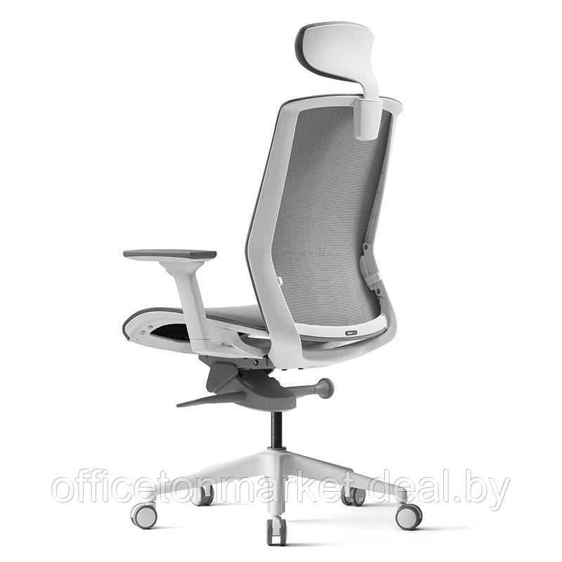 Кресло для руководителя BESTUHL "J15", сетка, пластик, серый - фото 4 - id-p183547993