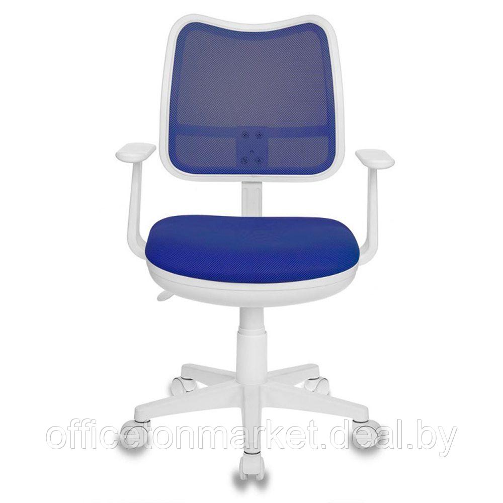 Кресло для детей "Бюрократ CH-W797", сетчатая ткань, пластик, синий - фото 3 - id-p165918093