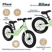 Беговел PITUSO Ritmo Magnesium, колеса AIR 14", заднее крыло, Mint/Ментол LY-H-20