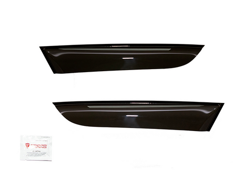 Дефлекторы боковых окон 6 шт. черные для Hyundai Santa Fe (2012-2018) - фото 2 - id-p183558917