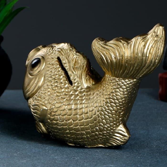 Копилка для монет «Золотая рыбка» - фото 3 - id-p183566669