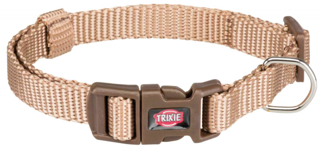 Ошейник для собак TRIXIE Premium Collar 35-55 см/20 мм (карамель) - фото 1 - id-p183571077