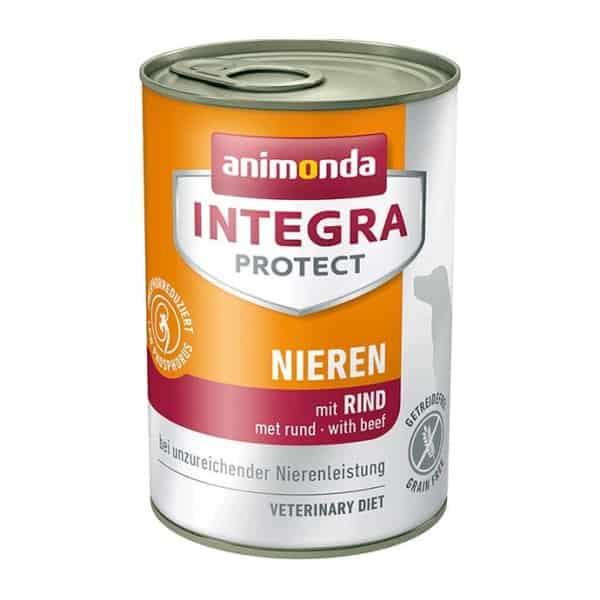 Консервы для собак Animonda INTEGRA Protect Renal при заболевании почек (говядина) 400 гр - фото 1 - id-p183571098