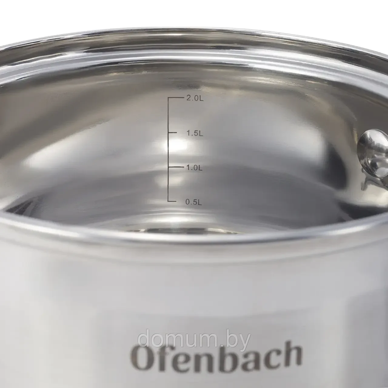 Набор кастрюль / посуды Ofenbach 6 предметов из нержавеющей стали KM-100002 - фото 7 - id-p183578031