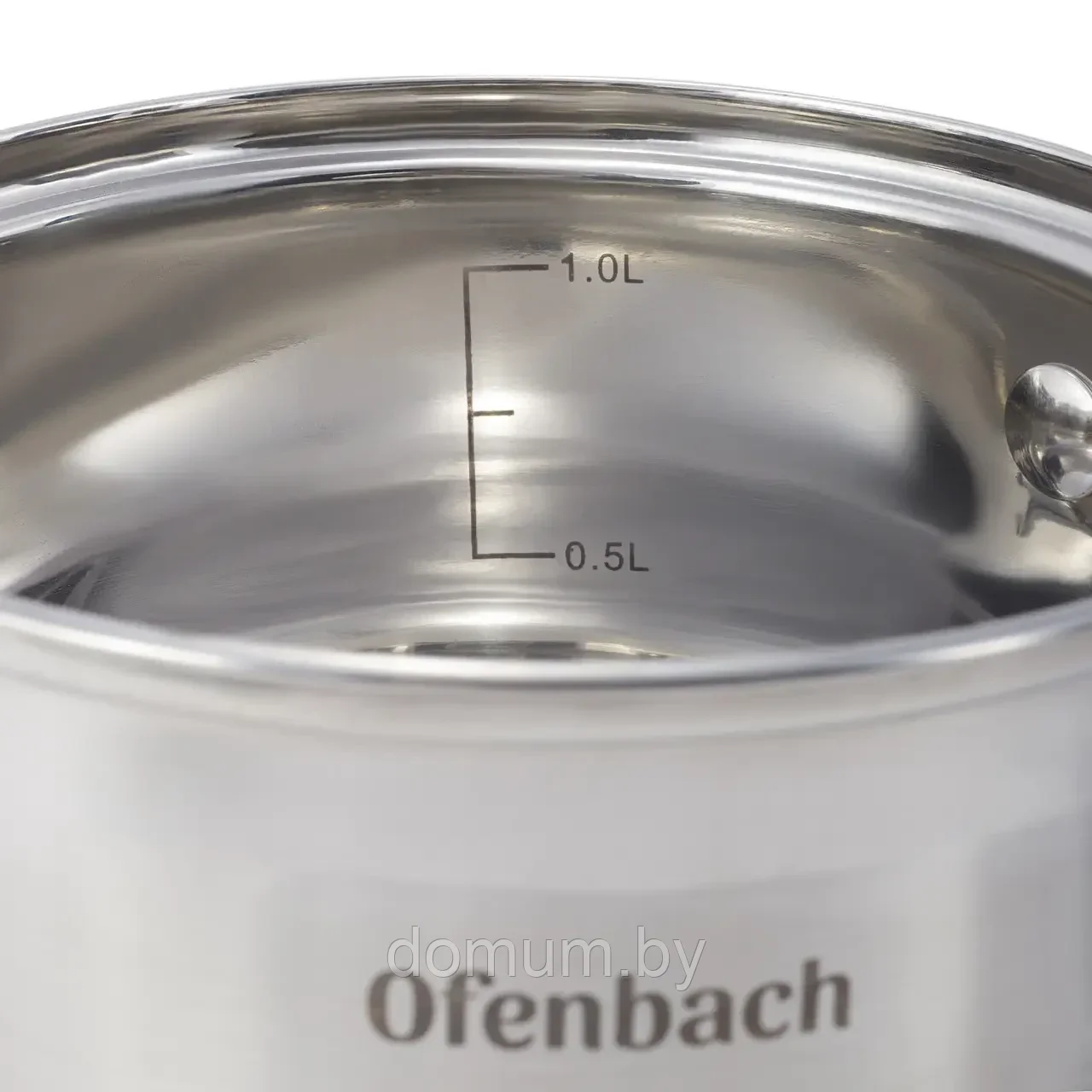 Набор кастрюль / посуды Ofenbach 4 предмета из нержавеющей стали KM-100003 - фото 8 - id-p183583761
